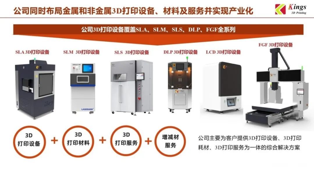 金石三維：全國19個生產基地，超1000臺3D打印設備